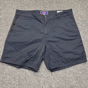 Best Made Co Shorts Mens 34 Travel Off-Trail Navy Blue Summer Casual Made in USA